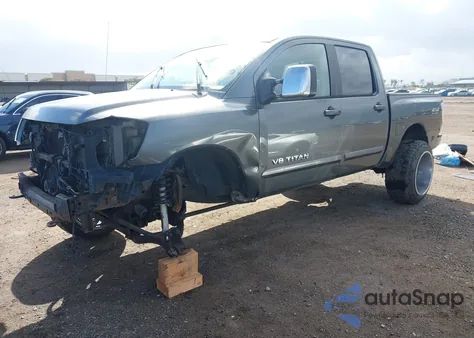 2007 Nissan Titan Le z USA, uszkodzony, nr VIN 1N6AA07B87N241694